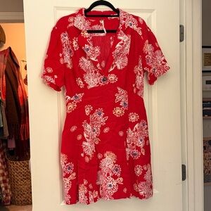 Free People Scarlet Floral Dress